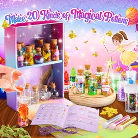 Girls Gifts 6 7 8 9 Years, Magic Potions Mixies Crafts Girls 7-9 Years Toy Girls 5-12 Years Craft Set Children from 6-10 Years Girls 7-11 Years Gift Ideas Creative Set for Children