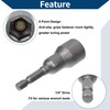 Hihaha Impact Socket Hardware Tool for Car Motorcycle Dirtbike Repair