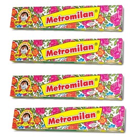 Metro Milan Cat Incense Sticks – 4 Packs (Total 72 Sticks) | 18 Sticks per Pack | Ideal for Prayer, Pooja & Meditation