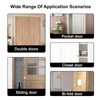 Pocket Door Lock,Privacy Door Hardware Suitable for Bathroom Bedroom etc