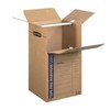 Bankers Box Tall Wardrobe Box 3 Pack, Tape-Free Design, 24-in