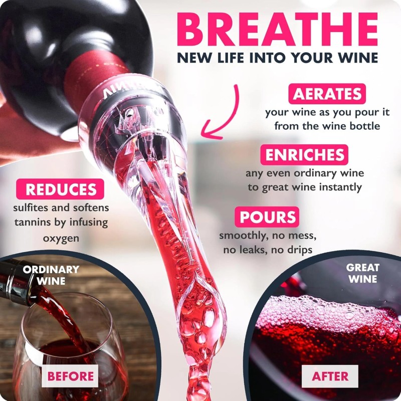 Generic Wine Aerator Pourer Spout 2025 � Professional Wine Aerator