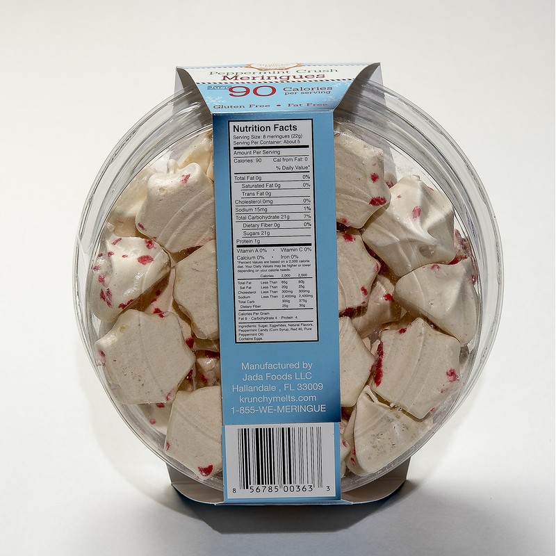 Original Meringue Cookies (Peppermint Crush) • 90 calories per serving,