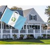Large Guatemala Flag,3x5 FT Guatemalan 75D Outdoor Banner,Guatemalans Decor for