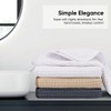 HOMEXCEL 4 Pack Premium Waffle Hand Towels, Microfiber Hand Towels