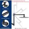 NearMoon Adjustable Shower Arm, Extension Arm Universal Connection, Rise or