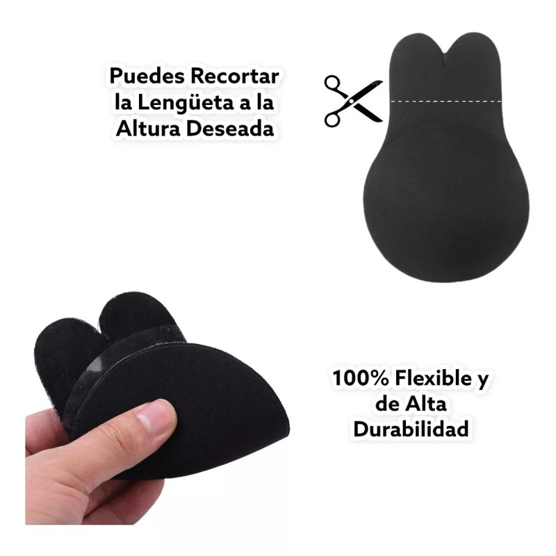 A4f Solutions Cubre Pezón Levanta Busto Pushup Invisible Adherible Un