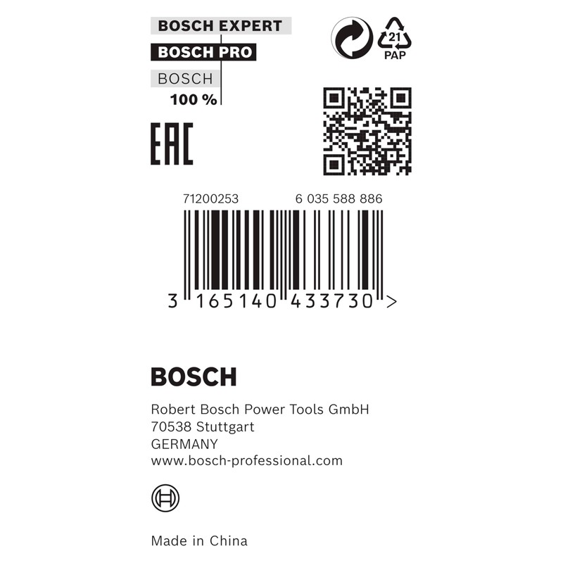 Bosch 1x PRO Reduction Rings for Circular Saw Blade (Ø