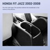YJYWZH Car Armrest Box for Honda Fit Jazz 2002-2008, 3USB