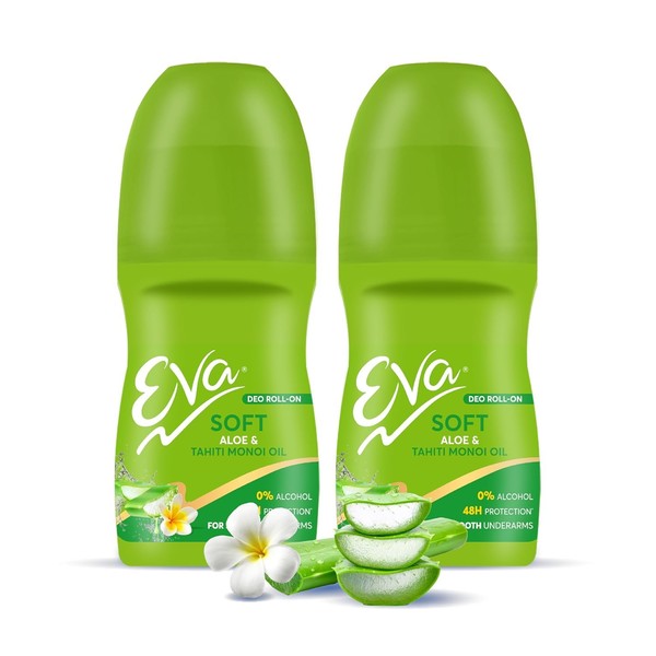E.V.A. Roll On Deodorant with Aloe & Tahiti Monoi Oil