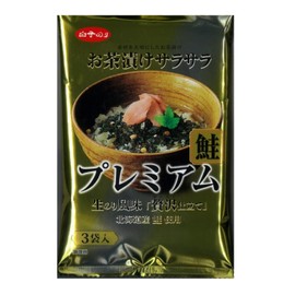 Shirako Ochazuke Smooth Premium Salmon, 3 Bags x 5 Packs