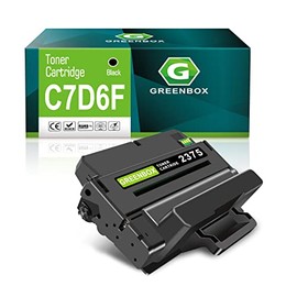 GREENBOX Compatible C7D6F Toner Cartridge Replacement for Dell C7D6F B2375DNF 2375DNF for B2375 B2375DN B2375DNF B2375DFW 2375 C7D6 8PTH4 593-BBBI 593-BBBJ Printer (1 Black, High Yield 10,000 Pages)