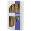 Forum Wooden Screwdriver Set, 5-Piece Slotted 3.5-9 mm (Wooden Handle