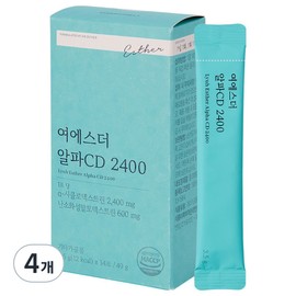 Esther Formula Yeo Esther Alpha CD 2400 14p, 14 servings, 4 pcs / 에스더포뮬러 여에스더 알파CD 2400 14p, 14회분, 4개