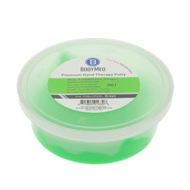 BodyMed Premium Hand Therapy Putty, Green, 6 Oz., Firm, Strengthening Therapy Putty for Physical Rehabilitation