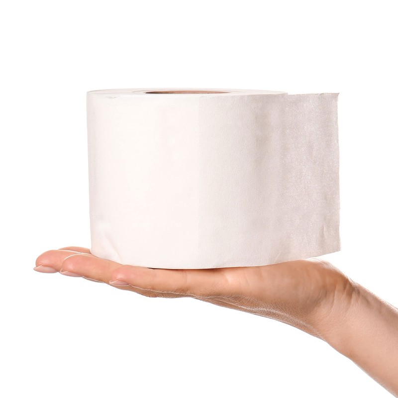 Natural Value 100% Recycled Bathroom Tissue, 500 2-Ply Sheets Per