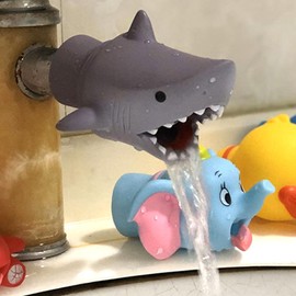 Mrisata Kids Faucet Extension,Kids Faucet Extension,Cartoon Faucet Extension,Kids Faucet Extension,Kids Faucet Extension,(Little Shark
