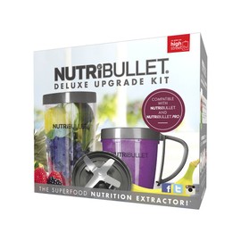 NutriBullet Deluxe Upgrade Kit (As Seen on High Street TV), Packaging may vary