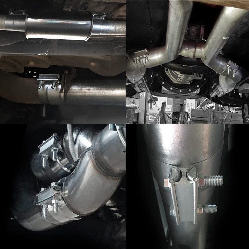 ROADFORMER 4 inch Exhaust Clamp - Lap Joint Exhaust Band