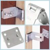 BuxiuGK 90 Degree Security Hasp Lock Device 5 Inch for