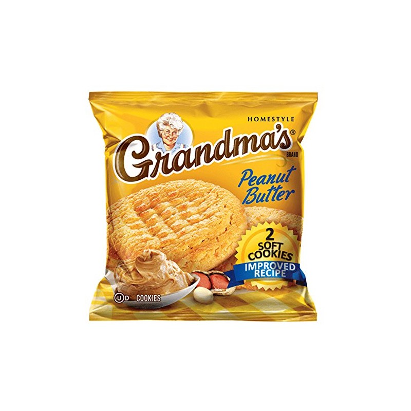 Grandma's Peanut Butter Cookie - 2 cookies per bag -