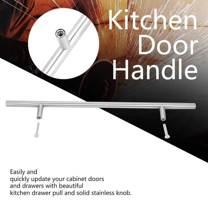 Pull Handle with Screw, Stainless Steel T Bar, Cabinet Pull