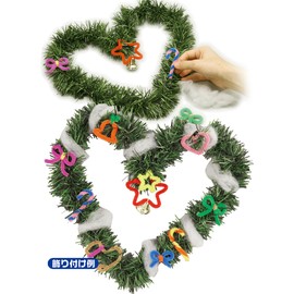 クリスマスリース作り