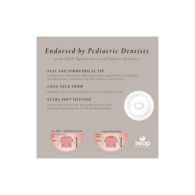Suavinex, Biberón Anticólicos, 8Oz, Nude
