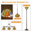 Capulina Tiffany Lamp Shade 12 Inches Wide Accessories Replacement Wisteria
