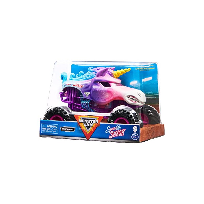 Monster Jam, Monster Truck oficial de Sparkle Smash, vehículo coleccionable