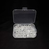 HiCHN RJ45 Plug Protector Dust Covers 50 Pcs Transparent Click