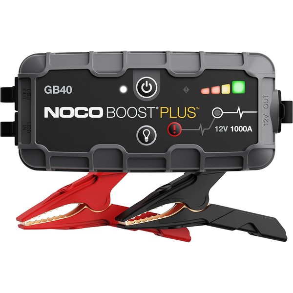 NOCO Boost Plus GB40 1000A UltraSafe Car Battery Jump Starter,