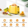 iSiLER 2 Slice Toaster, 1.3 Inches Wide Slot Bagel Toaster