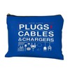 Plugs, Cables & Chargers Bag - Durable, Portable and Stylish
