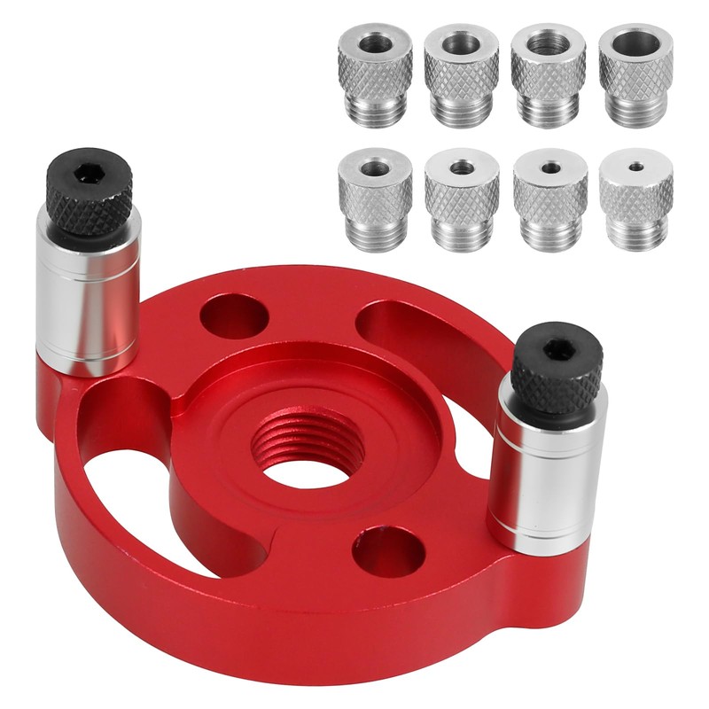 Woodworking Center Finder Kit Vertical Self Centering Dowel Jig Kit