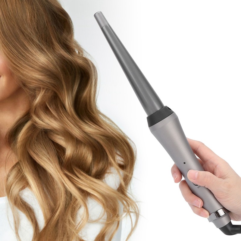 Tapered Curling Wand Home Curling Iron Wand Ceramic Barrel Hair