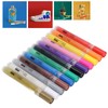 12 Pcs Acrylic Paint Markers 12 Colors 3.0mm Waterproof DIY