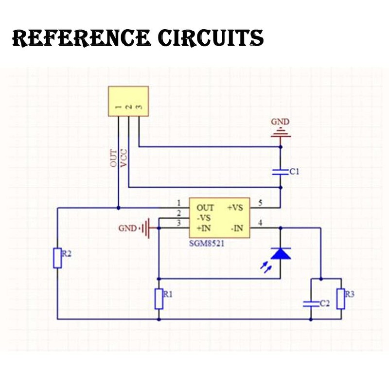 2 pieces UV ultraviolet sensor module 200-370 nm UV detection