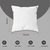 Casafoyer Throw Pillows (Set of 4, White), 18 x 18