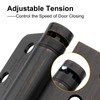Haidms 3 Pack Spring Hinge 4 Inch Oil Rubbed Bronze