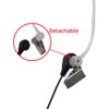 TDYU Walkie Talkie Earpiece Headset with Mic PTT Compatible with