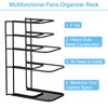 Toplife Heavy Duty Pan Organizer, 5 Tier Pot and Pan