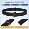 JASGOOD 3 Pack Kids No Show Stretch Belt for Boys