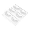 Beavorty 3 Pairs Festive Lash Strips Long Lightweight False Eyelashes