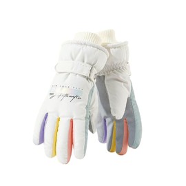 KEYDUACU - Guantes de nieve de invierno para hombres y mujeres, con visualización táctil impermeable, resistente al viento, clima frío, calentamiento de las manos, invierno, trabajo, snowboard para