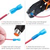 Wirefy 150 PCS Wire Connectors - Female Spade Terminals -