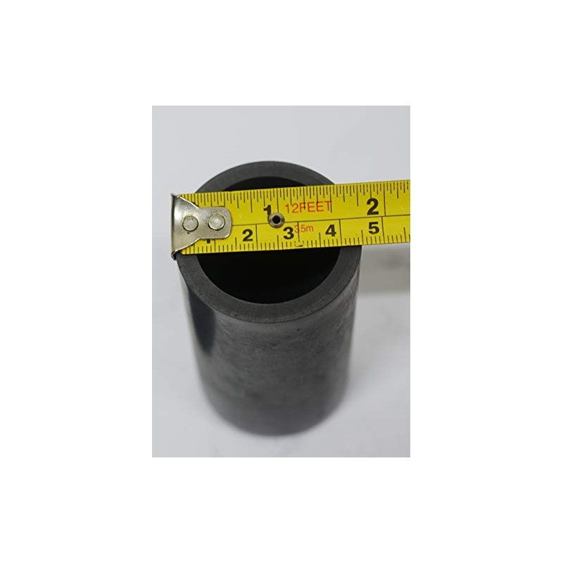 OTOOLWORLD Smelting Lab Graphite Crucible with Cover Lab Supply 45MM