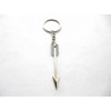Silver Bow and Arrow Key chain Arrow Keyring Boho Keychain