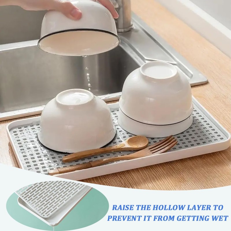 Drip Tray, Drip Mat, Drainer with Collection Tray, Drip Tray,