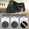 YIBEICO E-Bike Cover Waterproof Outdoor Storage for Ridstar Q20, Cover